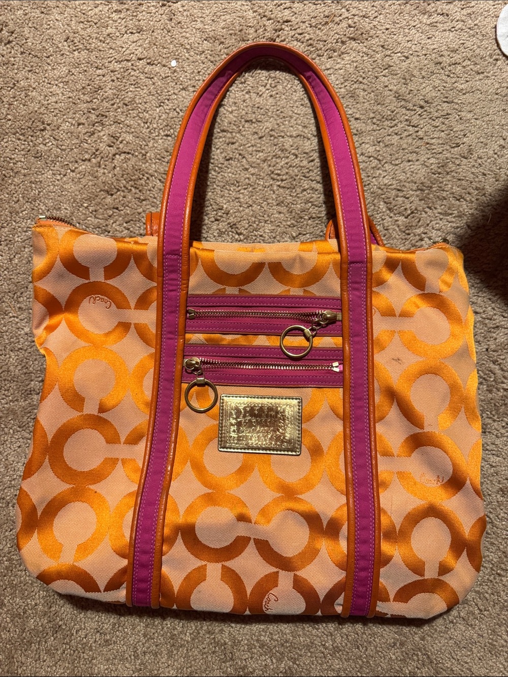 VINTAGE Coach Poppy Purse